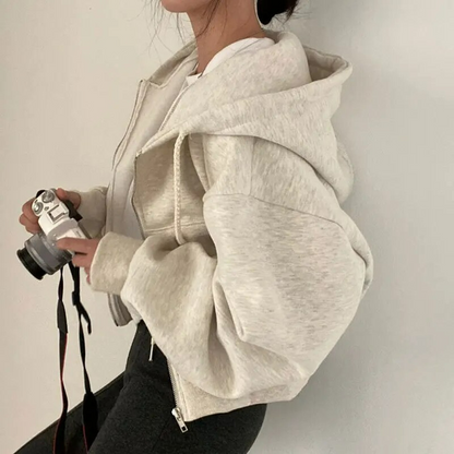 Bella Hoodie | Oversize Zip-Up Hoodie