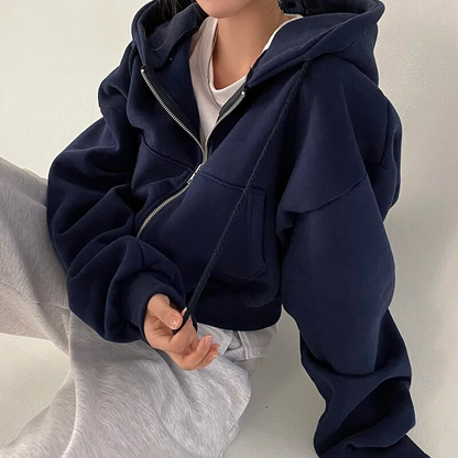 Bella Hoodie | Oversize Zip-Up Hoodie