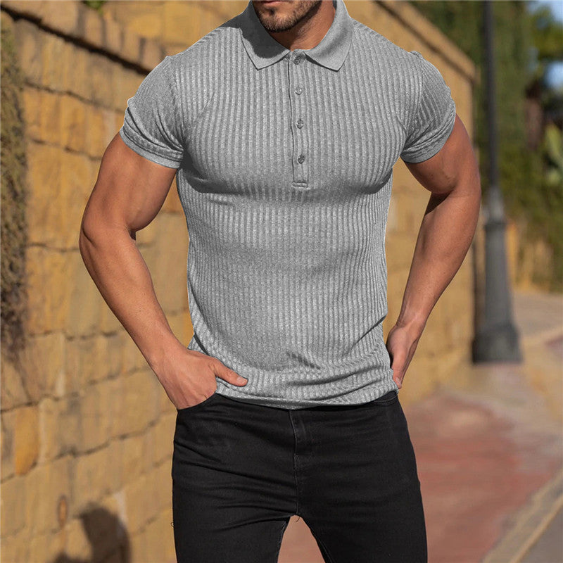 Stylowa męska bawełniana koszulka polo - ponadczasowy design
