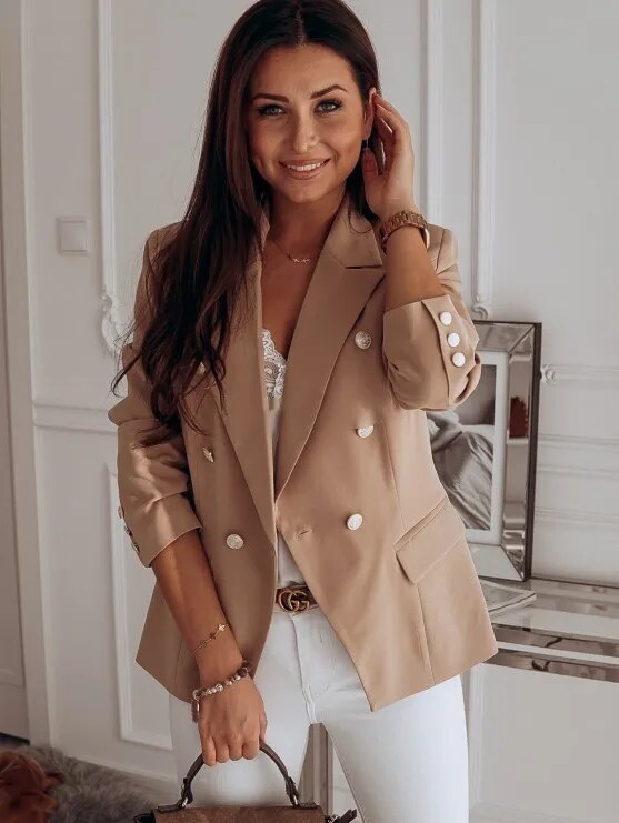 Noémie - Casualowa marynarka z kapturem