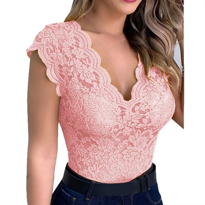 Vardi Dante™ Kyra Lace Top | Seksowny i elegancki top dla kobiet