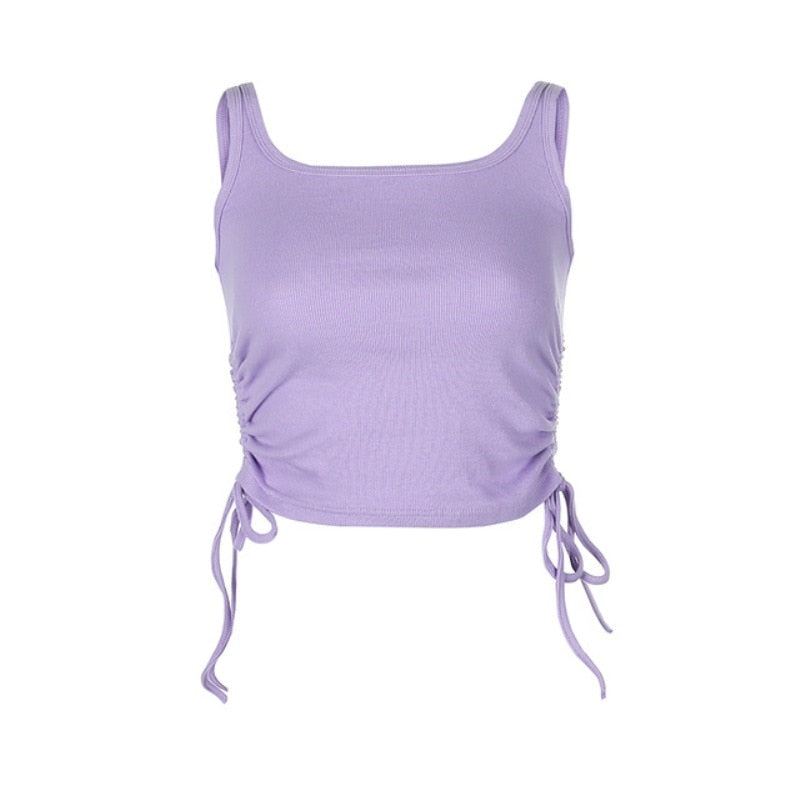 Vardi Dante™ Mimi Krótki top bez rękawów | Krótki i stylowy top