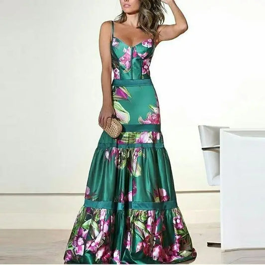 Agnes - Elegancka sukienka w kwiaty