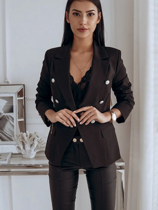 Noémie - Casualowa marynarka z kapturem