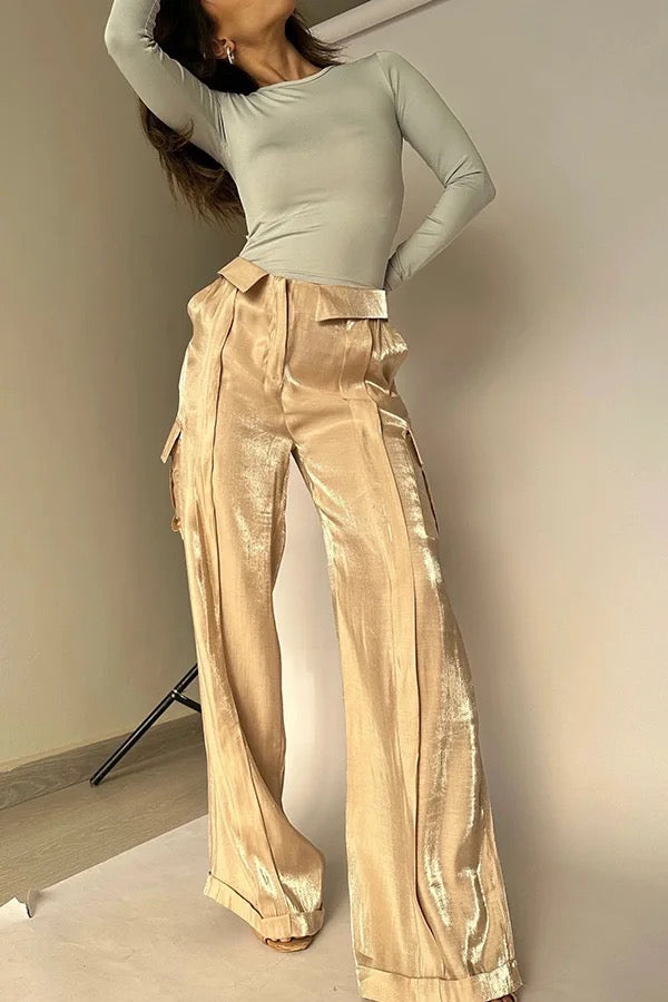 |Eleganckiespodniezcekinamidlakobiet
