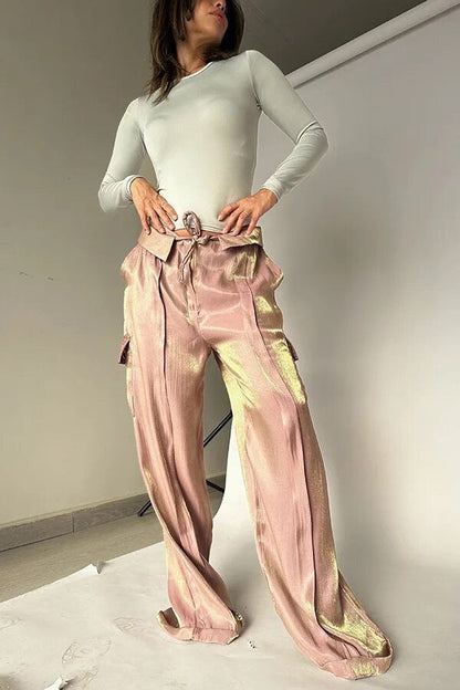 |Eleganckiespodniezcekinamidlakobiet