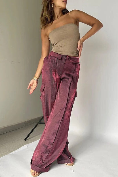 |Eleganckiespodniezcekinamidlakobiet