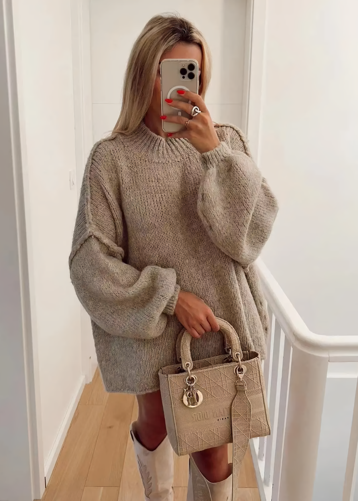 Amélie - Swobodny sweter oversize