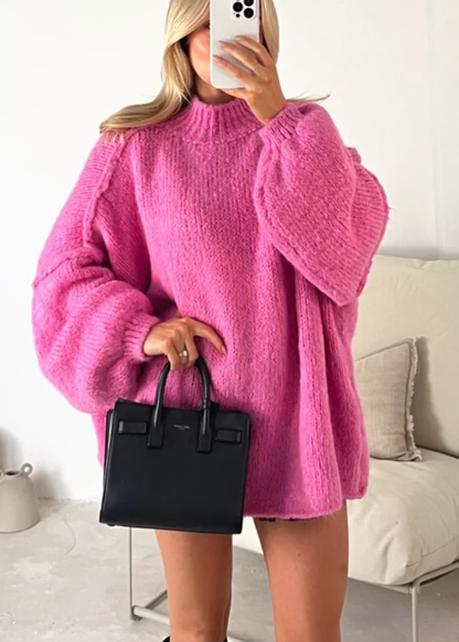 Amélie - Swobodny sweter oversize