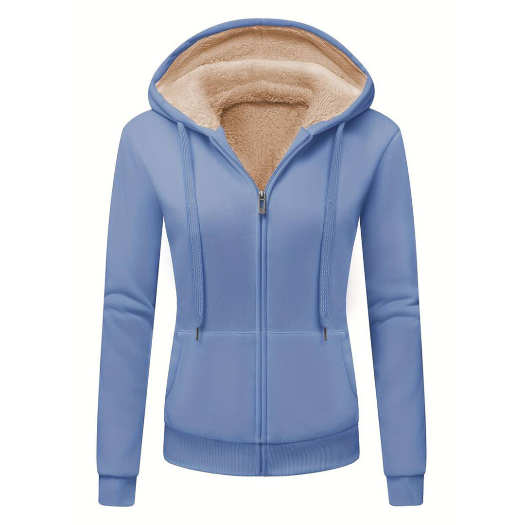 Bente - Elegancka damska bluza ze sznurkami