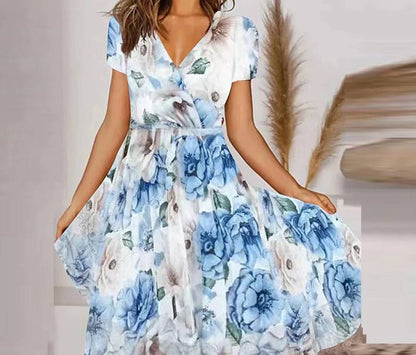 Liliowa sukienka