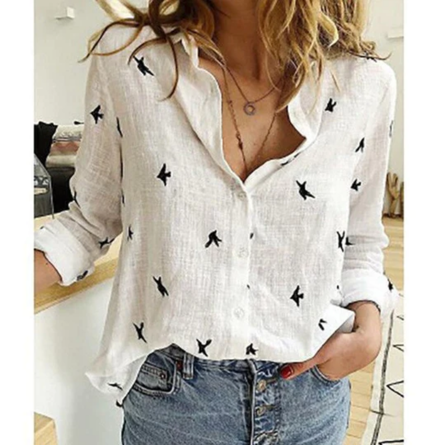 Bluzka damska Eva | Linen