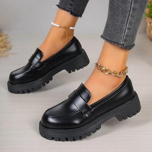 Ulysse Loafers | Ortopedyczne loafersy na platformie