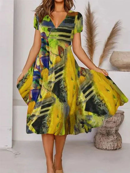 Bodil - Elegancka sukienka wysokiej jakości
