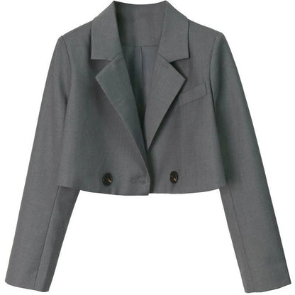 Yllana - Nowoczesny i stylowy blezer o przyciętym kroju