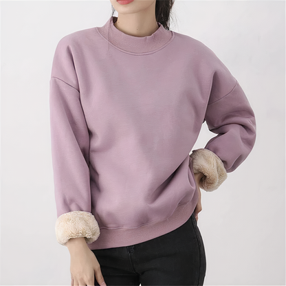 Zimowy sweter z polaru - Noelle