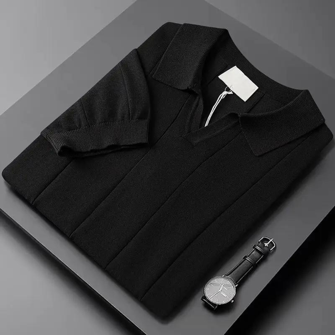 Sebastian | Stylowa bawełniana koszulka polo