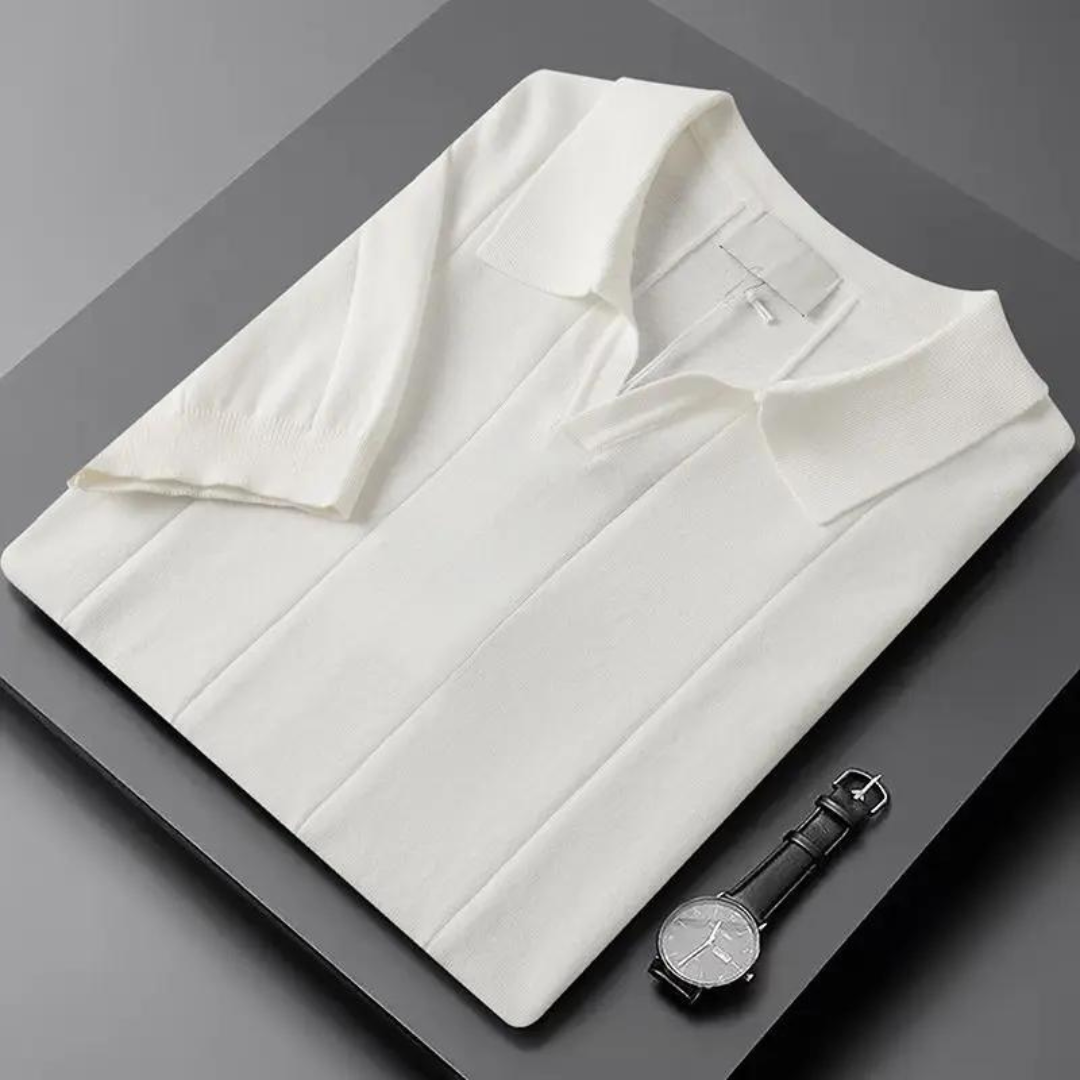 Sebastian | Stylowa bawełniana koszulka polo