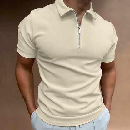Męska koszulka polo Eden Gents Polo | Casual Męska koszulka polo zapinana na zamek błyskawiczny