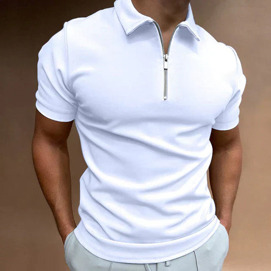 Męska koszulka polo Eden Gents Polo | Casual Męska koszulka polo zapinana na zamek błyskawiczny