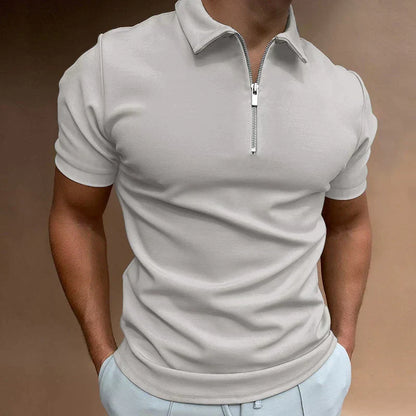 Męska koszulka polo Eden Gents Polo | Casual Męska koszulka polo zapinana na zamek błyskawiczny
