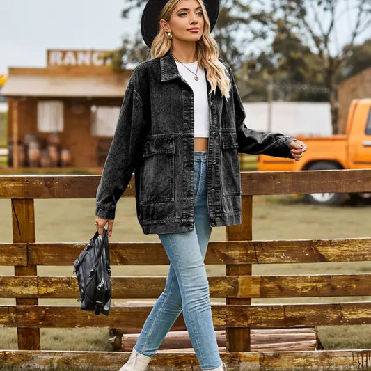 Chloé - Elegancka kurtka dżinsowa
