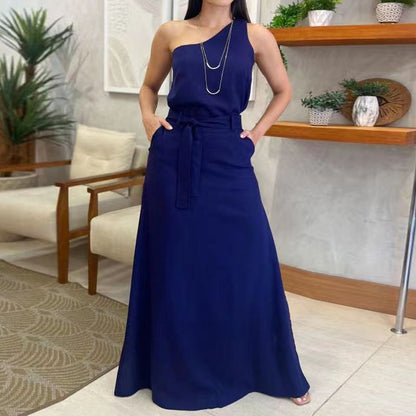 Clara - Elegancka długa sukienka