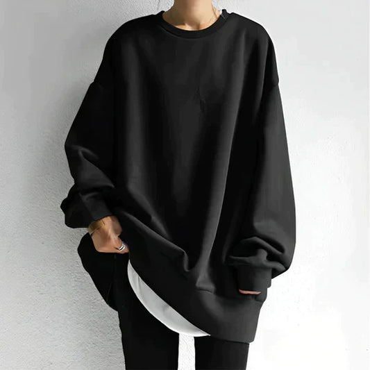 Adrianna - Klasyczny sweter oversize dla kobiet