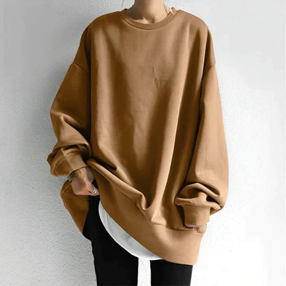 Adrianna - Klasyczny sweter oversize dla kobiet
