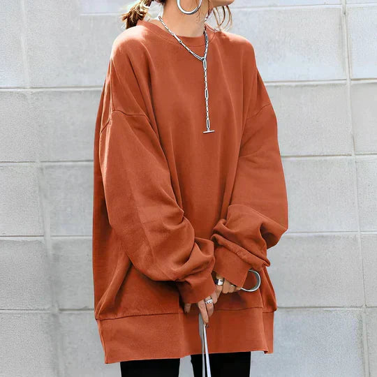 Adrianna - Klasyczny sweter oversize dla kobiet