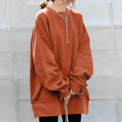 Adrianna - Klasyczny sweter oversize dla kobiet