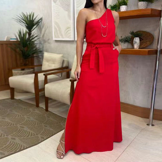 Clara - Elegancka długa sukienka