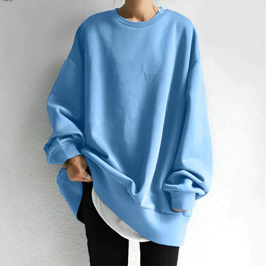 Adrianna - Klasyczny sweter oversize dla kobiet