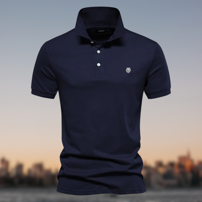 Huxley | Stylowa bawełniana koszulka polo
