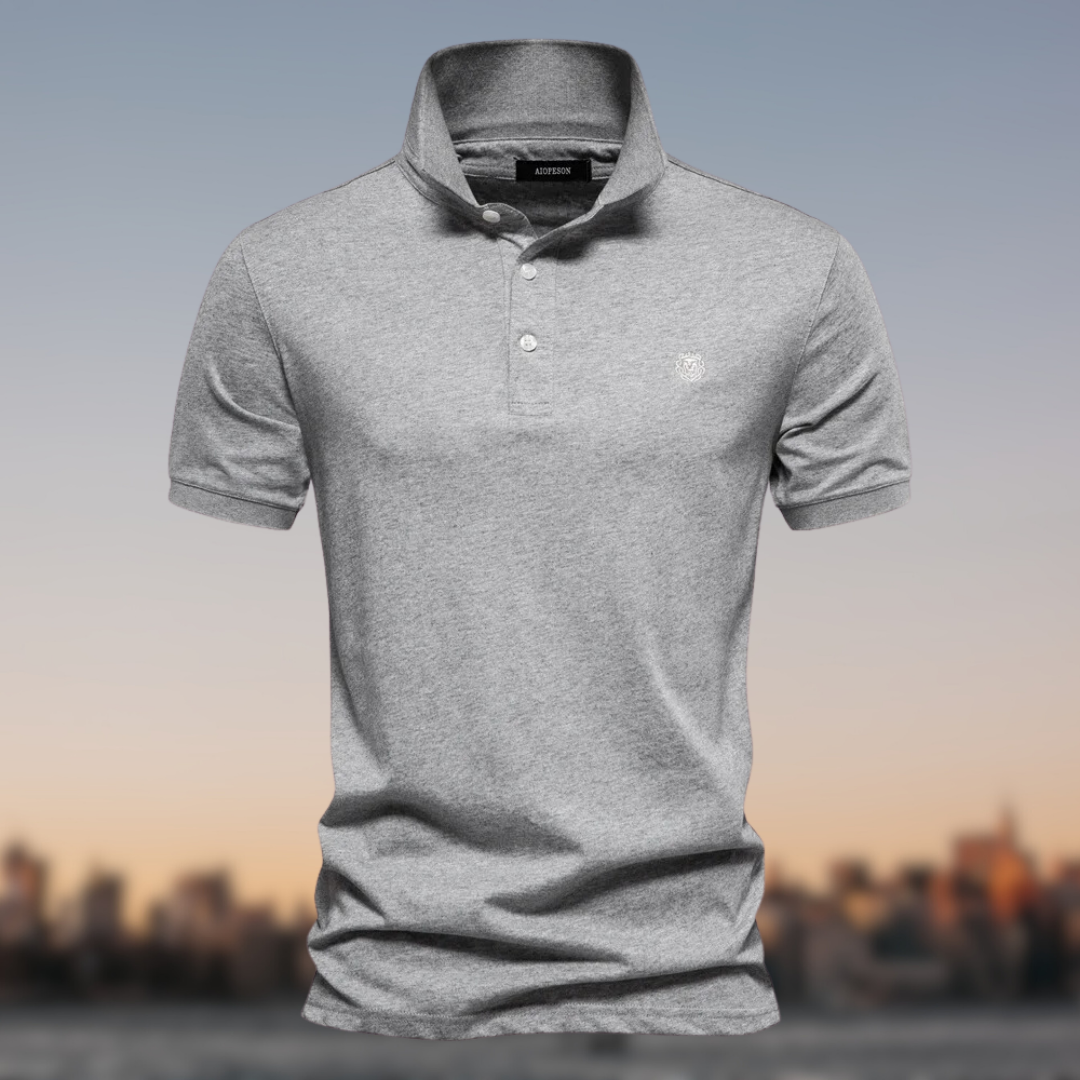 Huxley | Stylowa bawełniana koszulka polo
