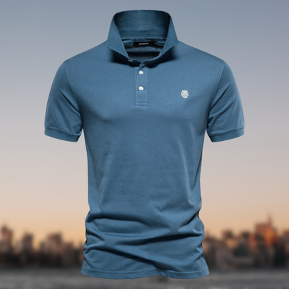 Huxley | Stylowa bawełniana koszulka polo