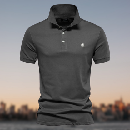 Huxley | Stylowa bawełniana koszulka polo