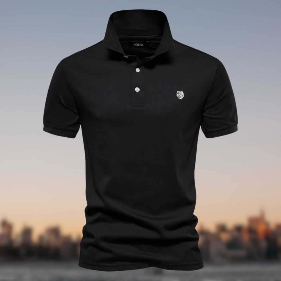 Huxley | Stylowa bawełniana koszulka polo