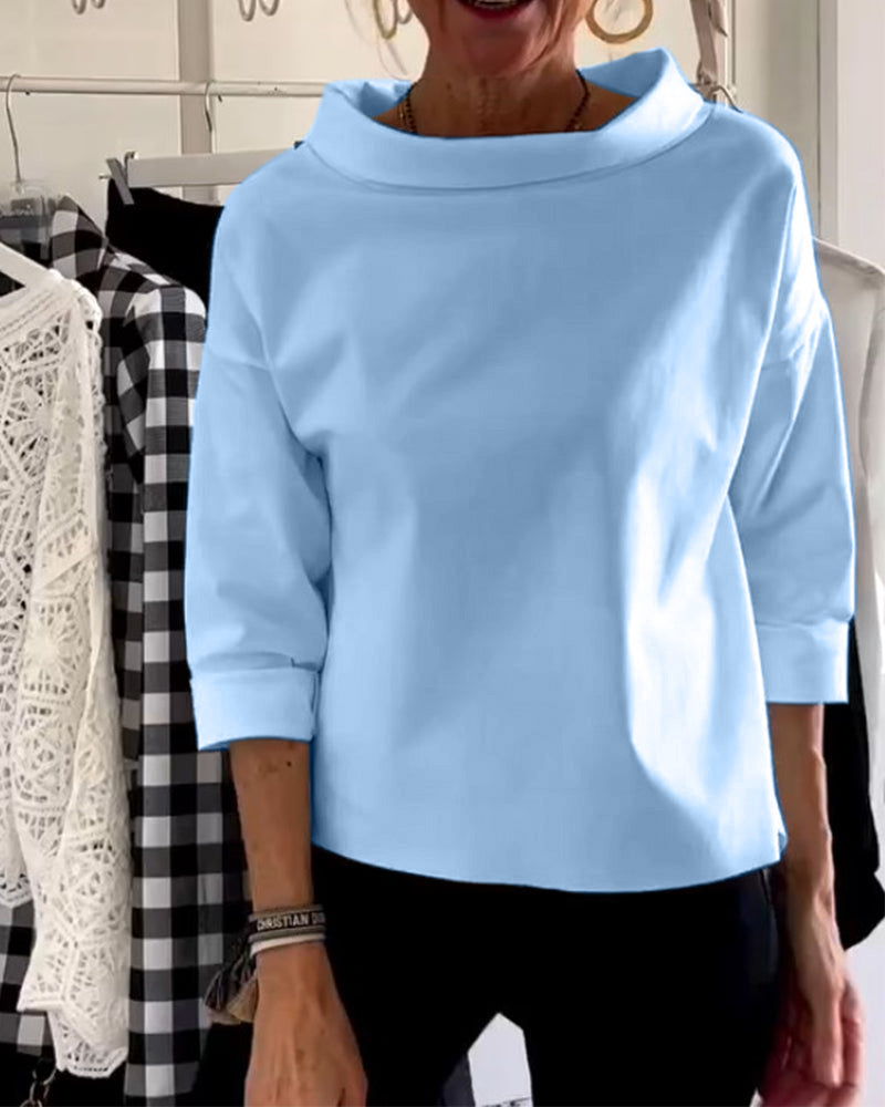 Annika - Elegancki T-shirt damski
