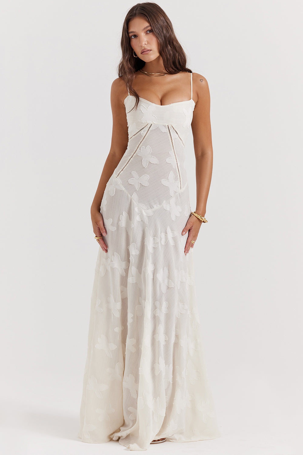 Palais - Elegancka sukienka maxi