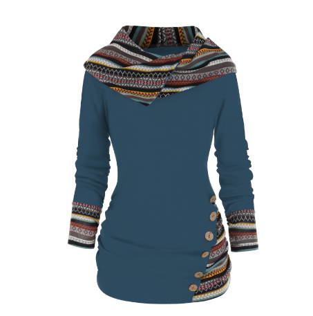 Wygodna damska bluza z kapturem Shanna | Slim Fit