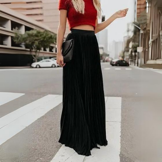Renata - Elegancka plisowana spódnica