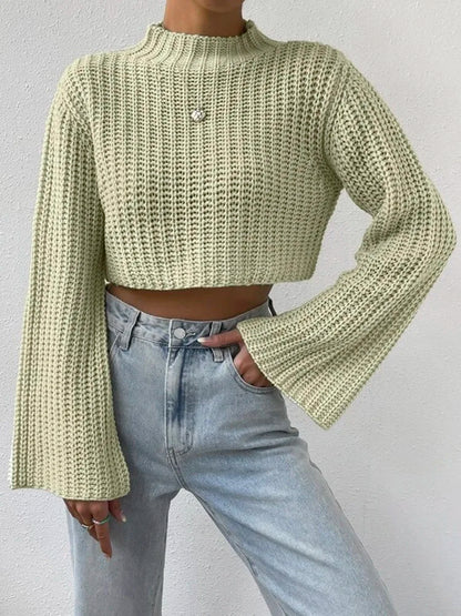 Dempsey - Krótki sweter w koreańskim stylu
