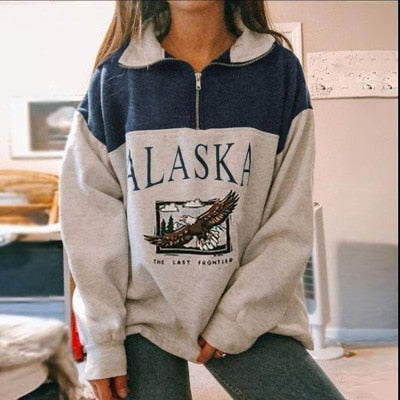 Bluza Julie Oversized Alaska Hoodie - Ciepła i wygodna na chłodne dni