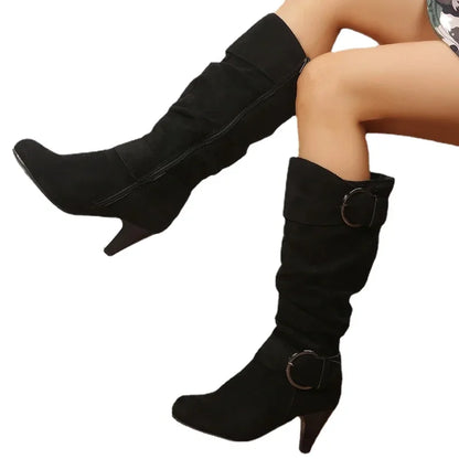 Wysokie buty zimowe - Queenie