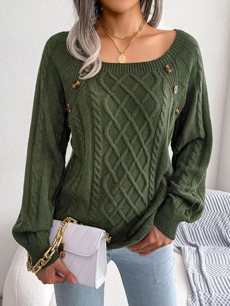 Aiza - Stylowy sweter z dzianiny dla kobiet