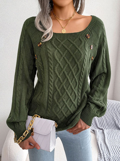 Aiza - Stylowy sweter z dzianiny dla kobiet