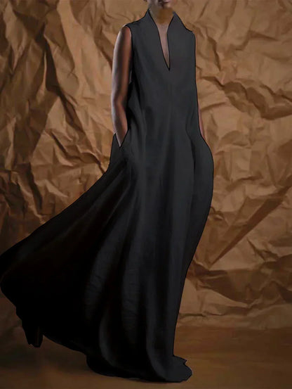 Lenora - Elegancka sukienka maxi