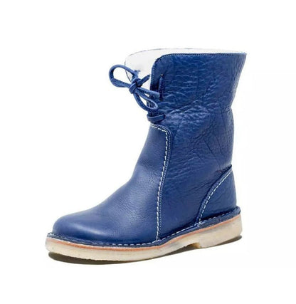 Wodoodporne buty z wełnianą podszewką