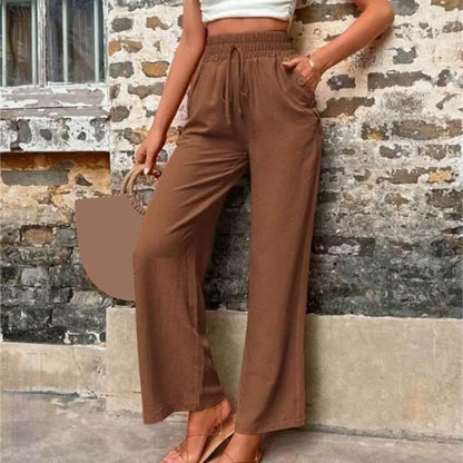 Casualowe spodnie w stylu Cynthia